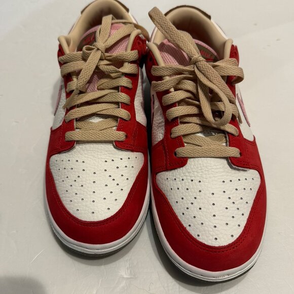 New Nike Dunk Low Premium Bacon - Women's Size 8 (FB7910-600) Red Pink RARE - Picture 15 of 15
